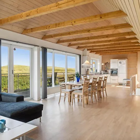 Laekkert Hus I Forste Raekke Med Klitudsigt Sj1001 בית נופש