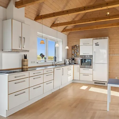 בית נופש Laekkert Hus I Forste Raekke Med Klitudsigt Sj1001